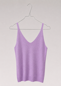 TOP À PAILLETTES VIOLET LAVANDE