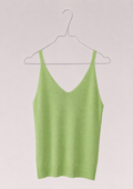 TOP À PAILLETTES VERT CLAIR