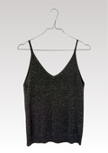 TOP À PAILLETTES NOIR
