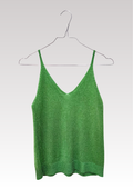 TOP À PAILLETTES VERT