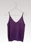 TOP À PAILLETTES VIOLET